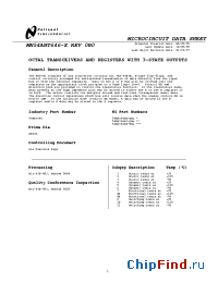 Datasheet M0002947 manufacturer National Semiconductor