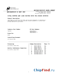 Datasheet MN54ABT240 производства National Semiconductor