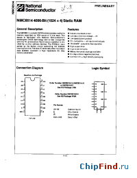 Datasheet NMC6514 производства National Semiconductor