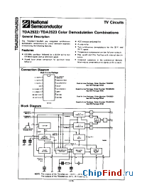 Datasheet TDA2522Q производства National Semiconductor