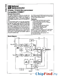 Datasheet TP3059 производства National Semiconductor