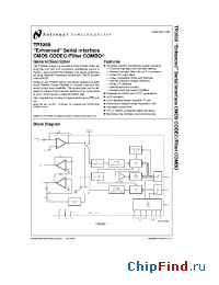 Datasheet TP3069 производства National Semiconductor