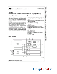 Datasheet TP3404 производства National Semiconductor