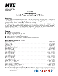 Datasheet NTE7108 производства NTE