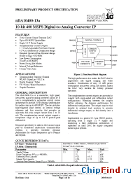 Datasheet nDA10400-13 производства Nordic VLSI