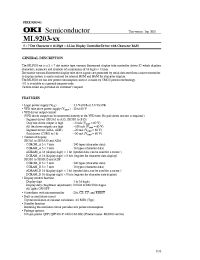 Datasheet ML9203-xxGA производства OKI