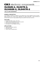 Datasheet OL597N-2 manufacturer OKI