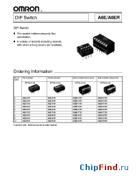 Datasheet A6E-4104 manufacturer Omron