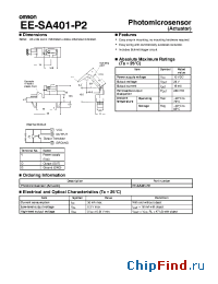 Datasheet EE-SA401-P2 производства Omron