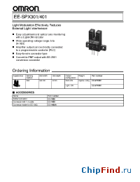 Datasheet EE-SPX301 производства Omron
