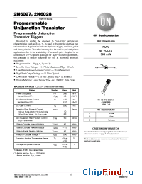 Datasheet 2N6027RL1 производства ON Semiconductor