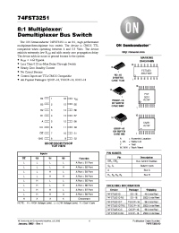 Datasheet 74FST3251 производства ON Semiconductor