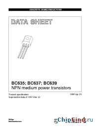Datasheet BC635/RR manufacturer ON Semiconductor