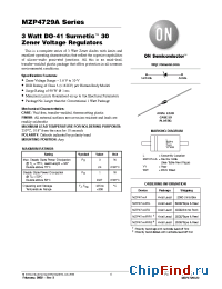 Datasheet MZP4746ATA производства ON Semiconductor