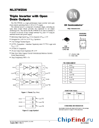 Datasheet NL37WZ06US производства ON Semiconductor