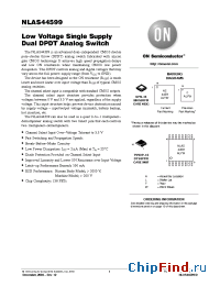 Datasheet NLAS44599-D производства ON Semiconductor
