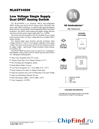 Datasheet NLAST44599DT производства ON Semiconductor