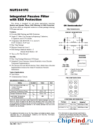 Datasheet NUF2441 производства ON Semiconductor