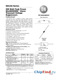 Datasheet SA11A производства ON Semiconductor