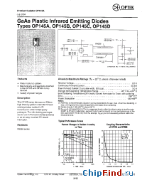 Datasheet OP145A производства OPTEK