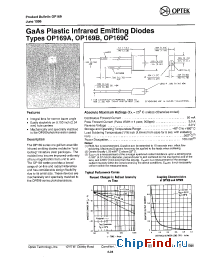 Datasheet OP169A производства OPTEK