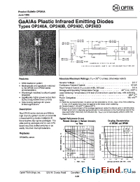 Datasheet OP240C производства OPTEK