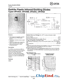 Datasheet OP245B производства OPTEK