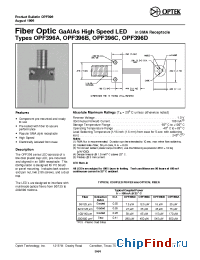 Datasheet OPF396A производства OPTEK
