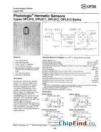Datasheet OPL812 производства OPTEK