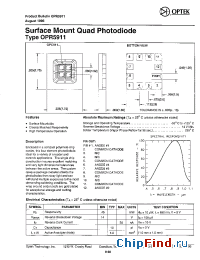Datasheet OPR5911 производства OPTEK