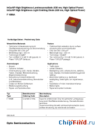 Datasheet F2002A manufacturer OSRAM