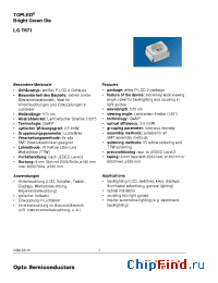 Datasheet LGT671-K2L2-1 производства OSRAM