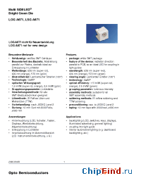 Datasheet LOGA671 производства OSRAM