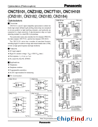 Datasheet CNC1H101 производства Panasonic