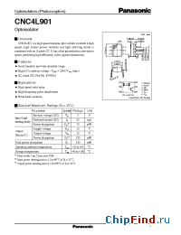 Datasheet CNC4L901 производства Panasonic