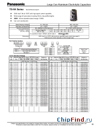Datasheet ECOS2EA681EA manufacturer Panasonic