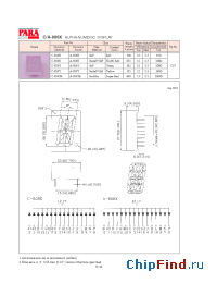 Datasheet A-808 manufacturer Para Light