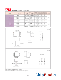 Datasheet B-1010Y manufacturer Para Light