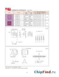 Datasheet B-3034Y-CA manufacturer Para Light