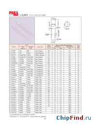 Datasheet L-3U4SRC manufacturer Para Light