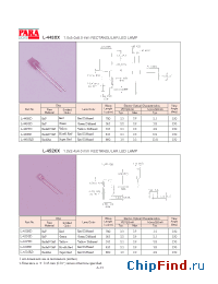 Datasheet L-443SRD manufacturer Para Light