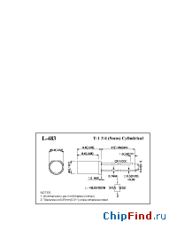 Datasheet L-483IDTDMP0.0760 manufacturer Para Light