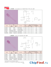 Datasheet L-613GC manufacturer Para Light