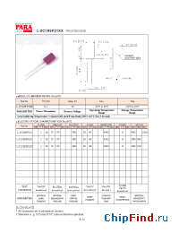 Datasheet L-SC1R9PD1 manufacturer Para Light