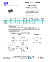 Datasheet EPC1195G-3 производства PCA