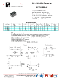 Datasheet EPC1199G-X производства PCA