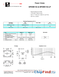 Datasheet EPZ3011G-LF производства PCA