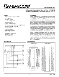 Datasheet PI3HDMI412FTBE производства Pericom