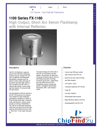 Datasheet FX-1160 manufacturer PerkinElmer