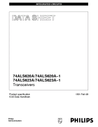 Datasheet 74ALS623A производства Philips
